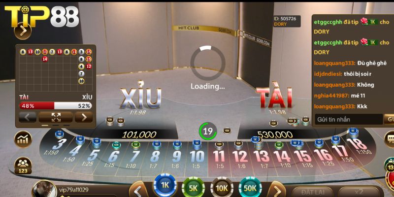 Tài Xỉu TIP88 - Chiến Lược Chơi Hiệu Quả, Tối Ưu Tỷ Lệ Thắng Cách chơi Tài xỉu TIP88 đơn giản