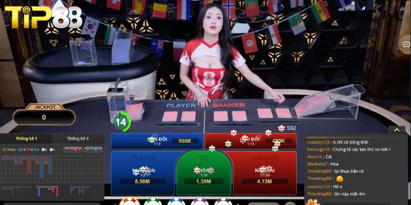 Casino TIP88 - Cá Cược Tại Sòng Bài Quốc Tế Sang Trọng Chinh phục sòng bài đẳng cấp trên TIP88