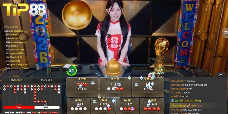 Xóc đĩa TIP88 – Trò chơi đổi thưởng hấp dẫn Nhất năm 2026 Ưu điểm nổi bật của trò chơi Xóc đĩa TIP88